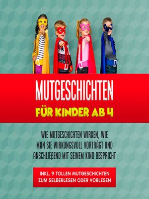 cover image of Mutgeschichten für Kinder ab 4